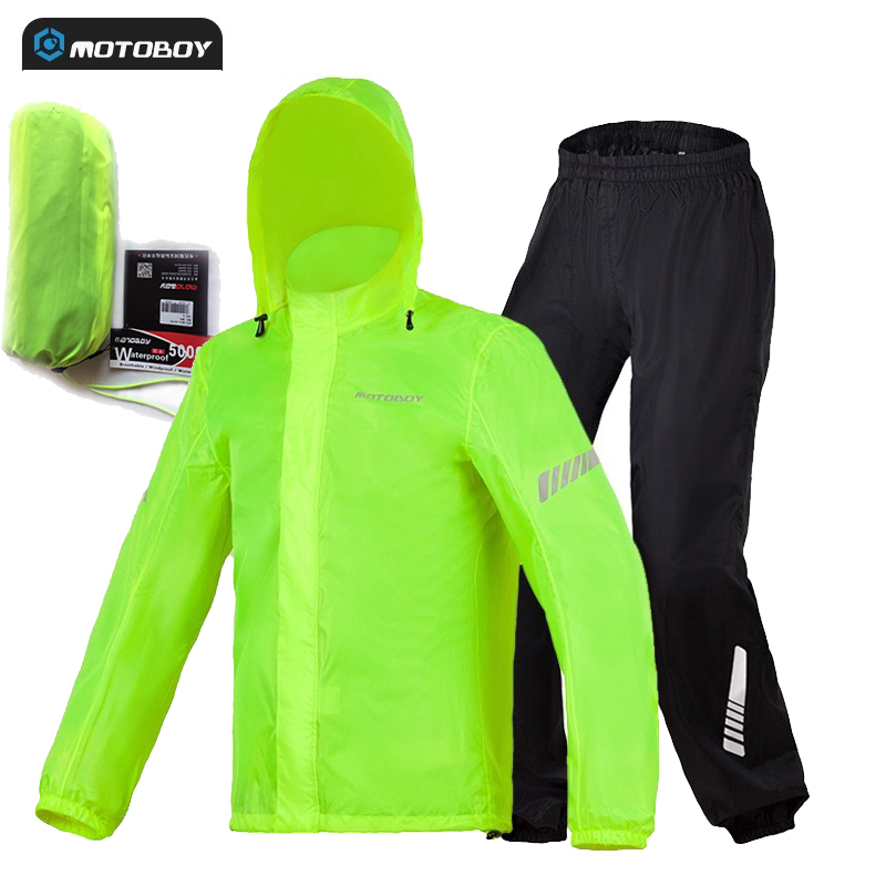 Motorcycle Gear Wardrobe - Chubasquero ultrafino impermeable para motociclista, chubasquero