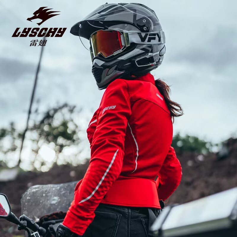 Gearx Motorcycle Jacket - Chaqueta de Motocicleta LYSCHY para Primavera/Verano,