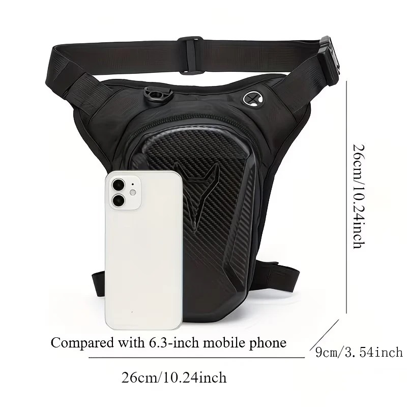 Motorcycle Gear Wardrobe - Bolsa de Pierna Impermeable para Moto,