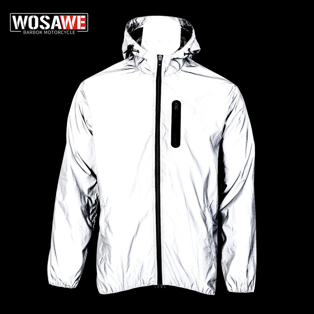 Gearx Motorcycle Jacket - WOSAWE Otoño Invierno hombres chaqueta reflectante