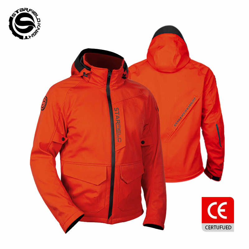 Gearx Motorcycle Jacket - Chaqueta de motocicleta SFK naranja para