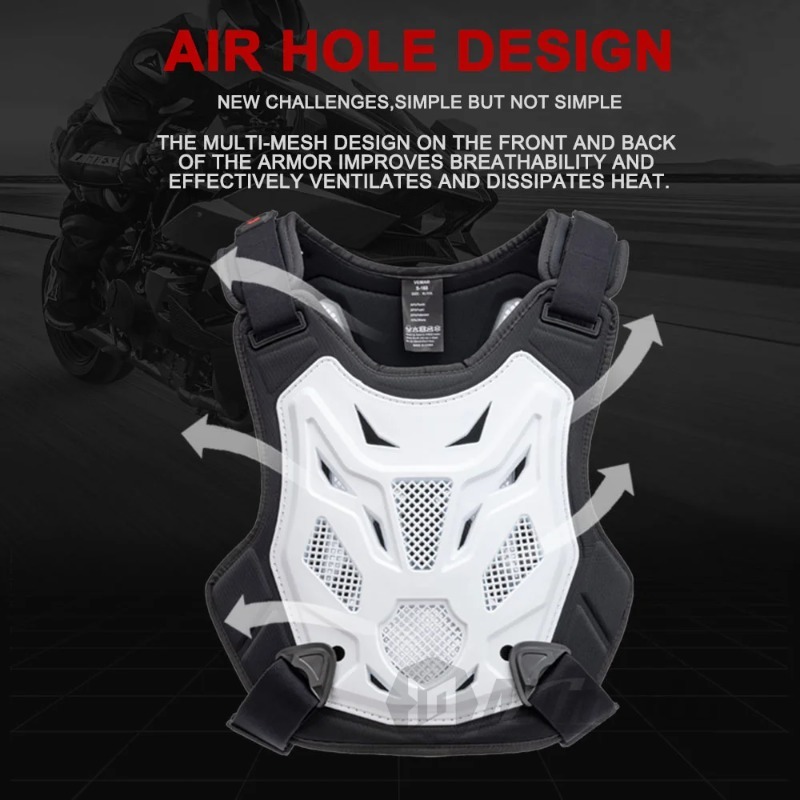 Chest Protector Armor - Armadura corporal para Motocross, chaqueta para