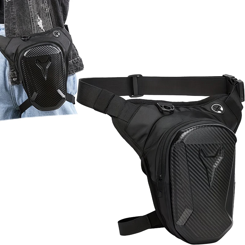 Motorcycle Gear Wardrobe - Bolsa de pierna para motocicleta, impermeable,