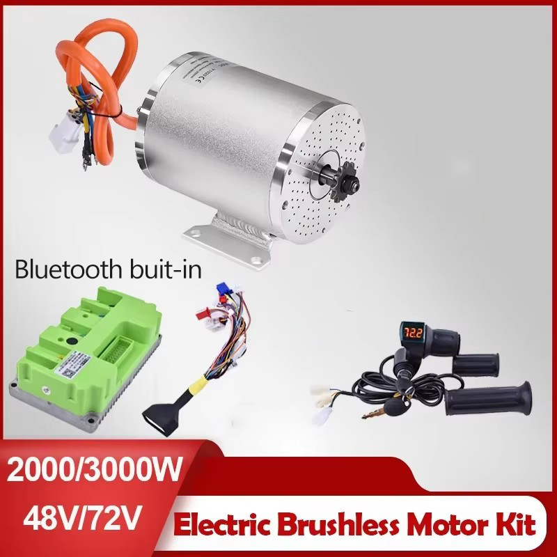 Motorcycle Gear Hub - Motor eléctrico sin escobillas de 48V,