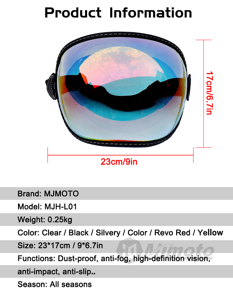 Gafas Retro para motocicleta,  - Motorcycle Gear For Woman reseña y precio