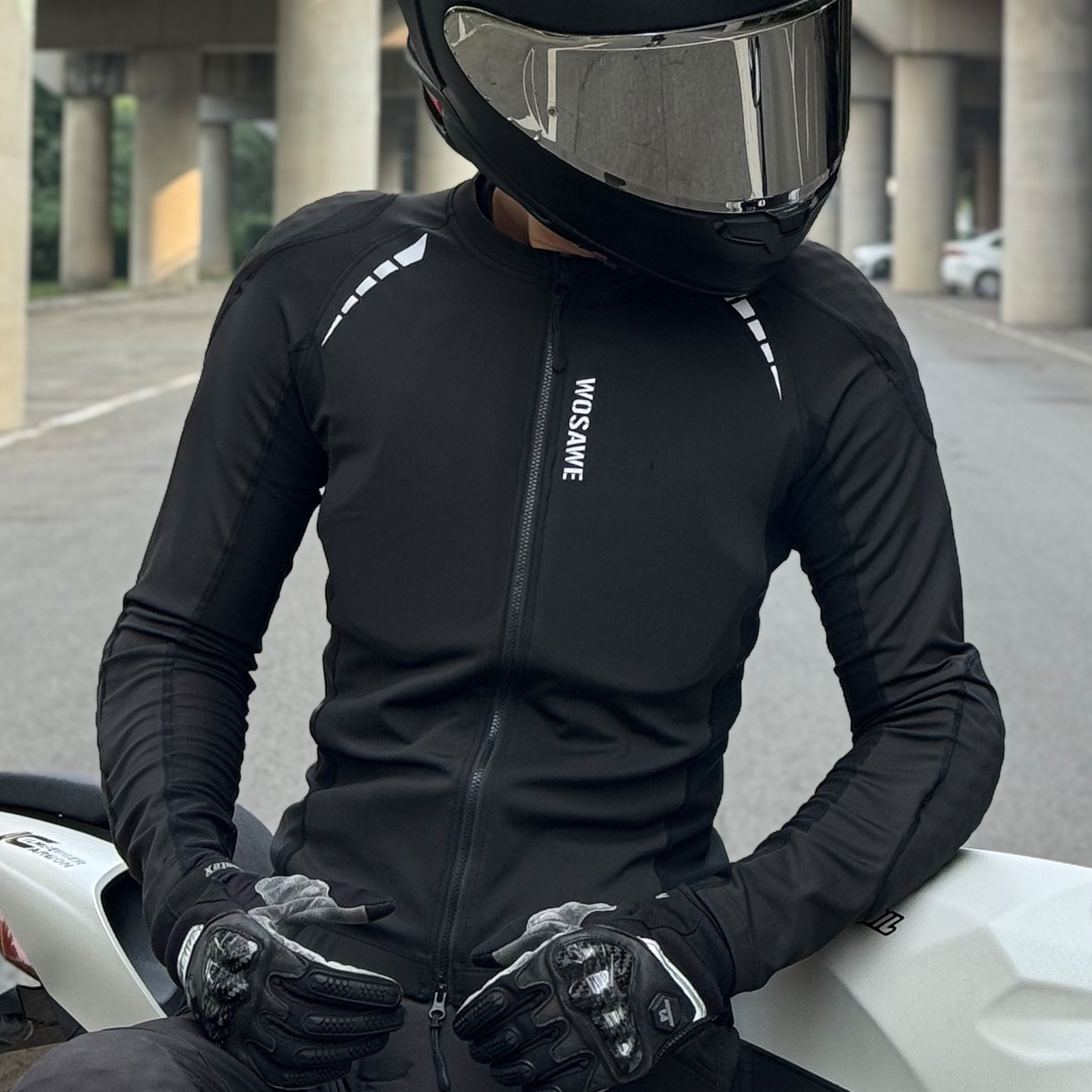 Chaqueta de Motociclismo WOSAW - Gearx Motorcycle Jacket reseña y precio