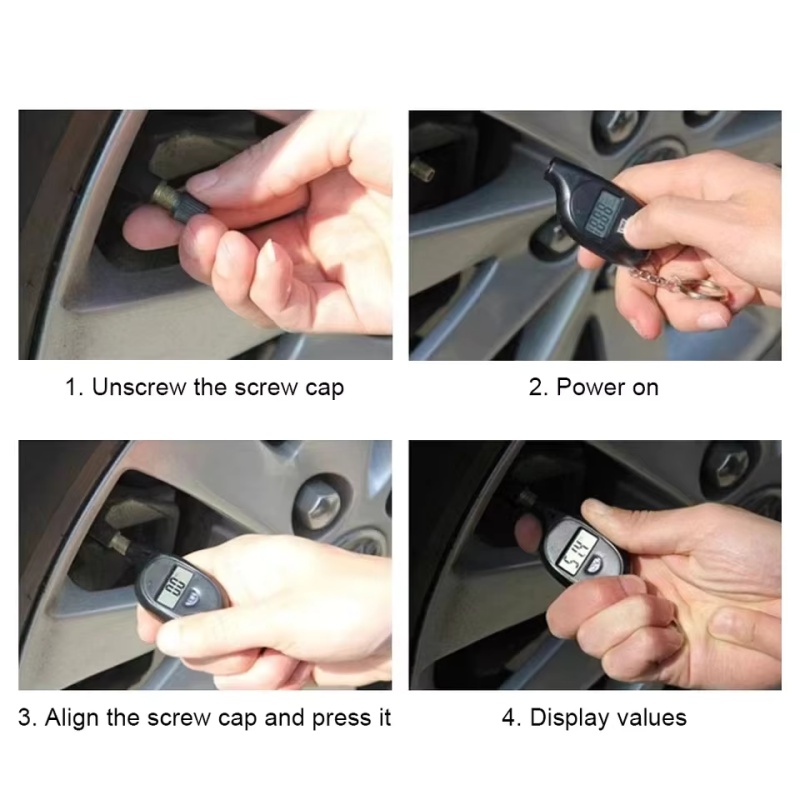 Medidor de Presión de Neumátic - Tyre Pressure Gauge reseña y precio