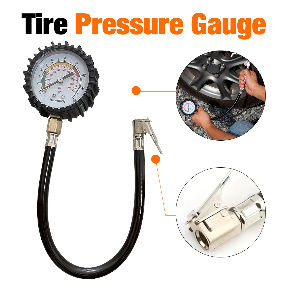 Probador de presión de aire pa - Tyre Pressure Gauge reseña y precio