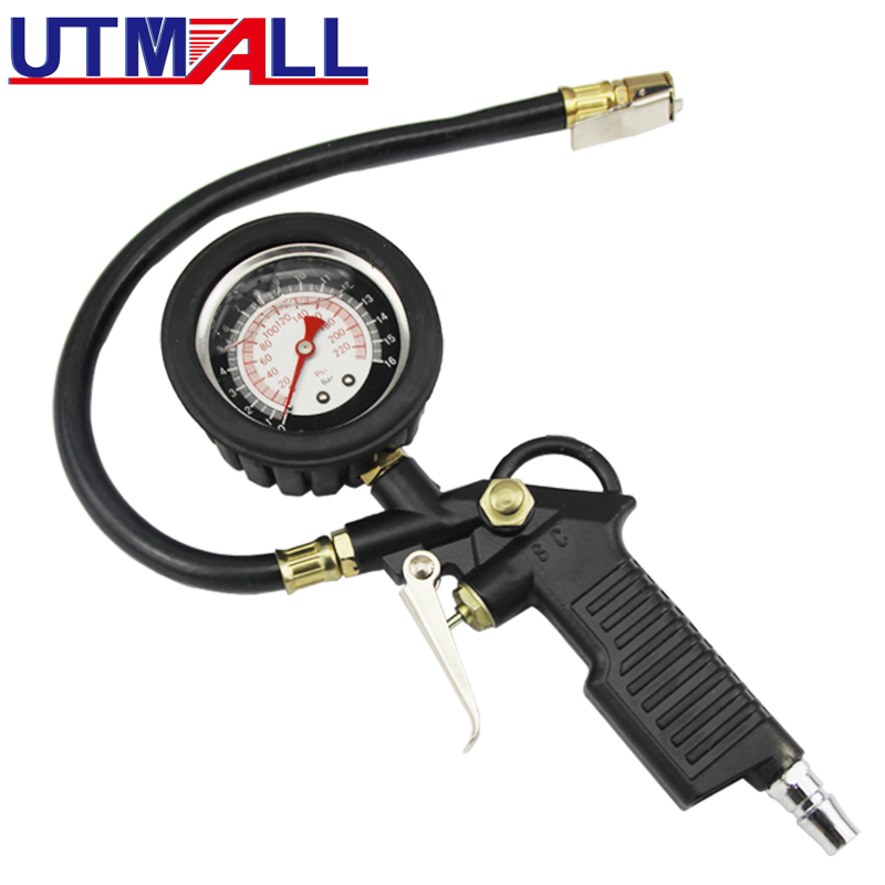 Inflador de presión de neumáti - Tyre Pressure Gauge reseña y precio