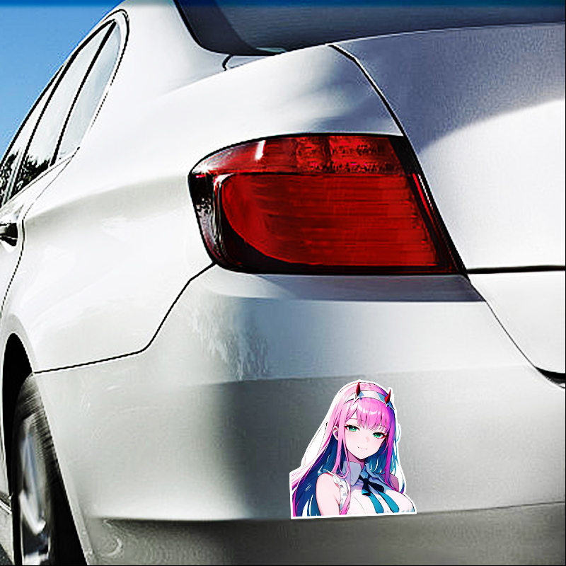Pegatina creativa JDM de Anime - Motorcycle Gear Hub reseña y precio